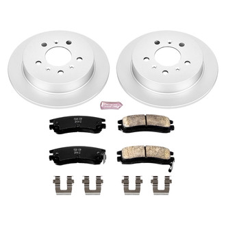 PowerStop® - Z17 Evolution Geomet® Plain Rear Brake Kit