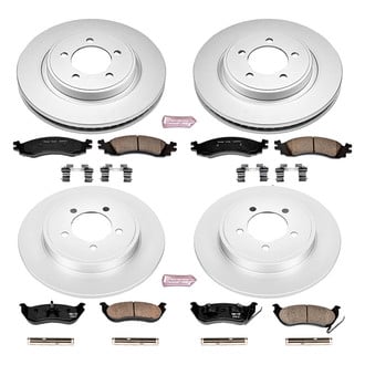 PowerStop® - Evolution Geomet® Z17 Plain Brake Kit
