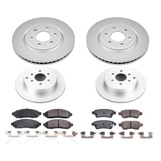 PowerStop® - Z17 Evolution Geomet® Plain Brake Kit
