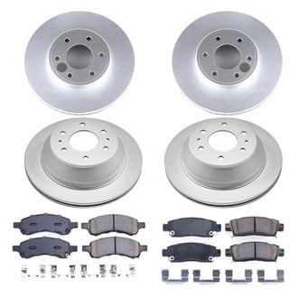 PowerStop® - Z17 Evolution Geomet® Plain Brake Kit