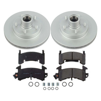 PowerStop® - Z17 Evolution Geomet® Plain Front Brake Kit