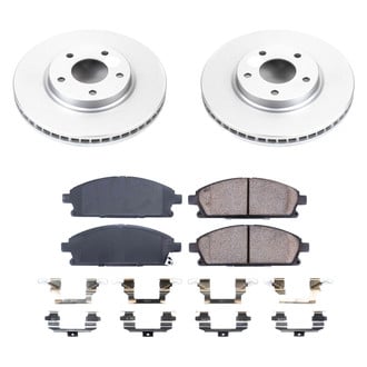 PowerStop® - Z17 Evolution Geomet® Plain Front Brake Kit