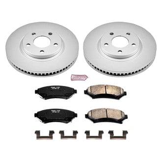 PowerStop® CRK1542 - Z17 Evolution Geomet® Plain Front Brake Kit