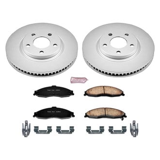 PowerStop® - Z17 Evolution Geomet® Plain Front Brake Kit