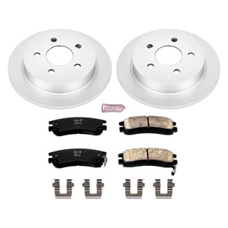 PowerStop® CRK1558 - Z17 Evolution Geomet® Plain Rear Brake Kit