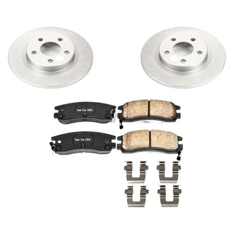 PowerStop® - Z17 Evolution Geomet® Plain Rear Brake Kit