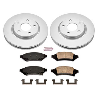 PowerStop® - Z17 Evolution Geomet® Plain Front Brake Kit