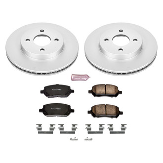 PowerStop® - Z17 Evolution Geomet® Plain Front Brake Kit