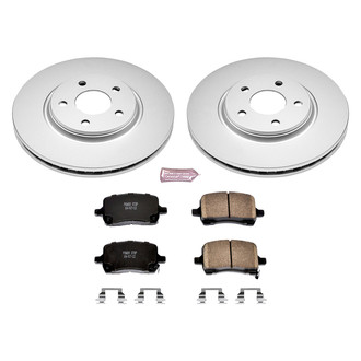 PowerStop® - Z17 Evolution Geomet® Plain Front Brake Kit