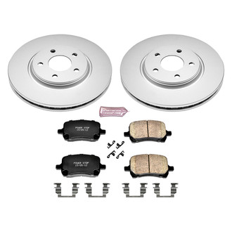 PowerStop® - Z17 Evolution Geomet® Plain Front Brake Kit