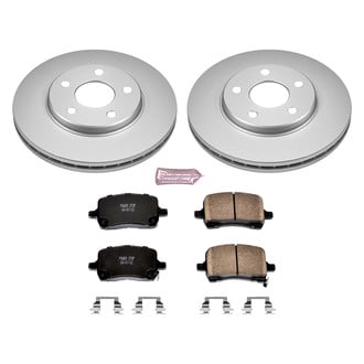 PowerStop® - Z17 Evolution Geomet® Plain Front Brake Kit