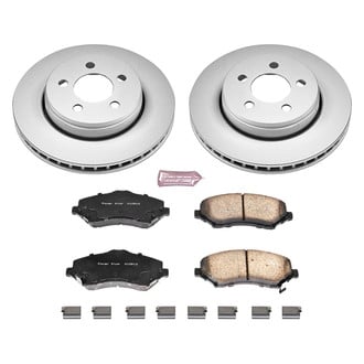 PowerStop® - Z17 Evolution Geomet® Plain Front Brake Kit