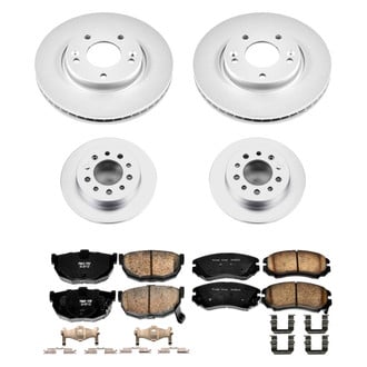 PowerStop® - Evolution Geomet® Z17 Plain Brake Kit