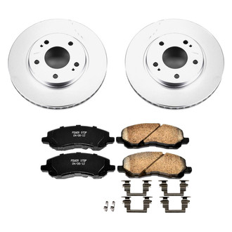 PowerStop® - Z17 Evolution Geomet® Plain Front Brake Kit