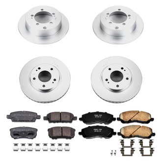 PowerStop® - Z17 Evolution Geomet® Plain Brake Kit