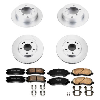 PowerStop® - Z17 Evolution Geomet® Plain Brake Kit
