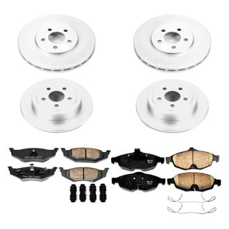 PowerStop® - Z17 Evolution Geomet® Plain Brake Kit