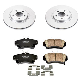 PowerStop® - Z17 Evolution Geomet® Plain Front Brake Kit