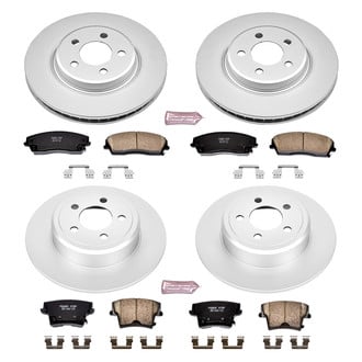 PowerStop® - Evolution Geomet® Z17 Plain Brake Kit