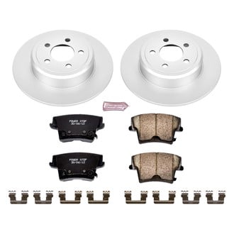 PowerStop® - Z17 Evolution Geomet® Plain Rear Brake Kit