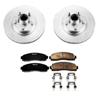 PowerStop® - Evolution Geomet® Z17 Plain Brake Kit