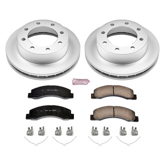 PowerStop® - Z17 Evolution Geomet® Plain Front Brake Kit