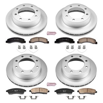PowerStop® - Z17 Evolution Geomet® Plain Front and Rear Brake Kit