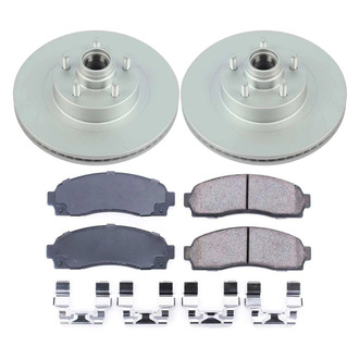 PowerStop® - Z17 Evolution Geomet® Plain Front Brake Kit