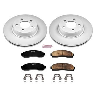 PowerStop® - Z17 Evolution Geomet® Plain Front Brake Kit