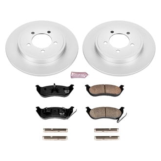 PowerStop® - Z17 Evolution Geomet® Plain Rear Brake Kit