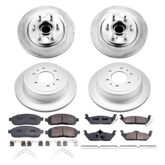 PowerStop® - Evolution Geomet® Z17 Plain Brake Kit
