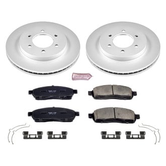 PowerStop® - Z17 Evolution Geomet® Plain Front Brake Kit