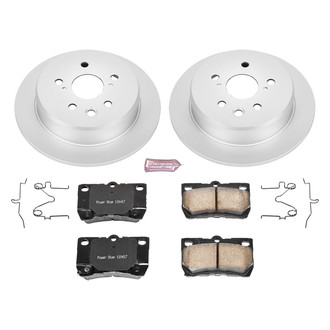 PowerStop® - Z17 Evolution Geomet® Plain Rear Brake Kit