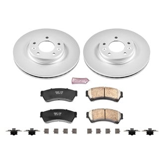PowerStop® - Z17 Evolution Geomet® Plain Front Brake Kit