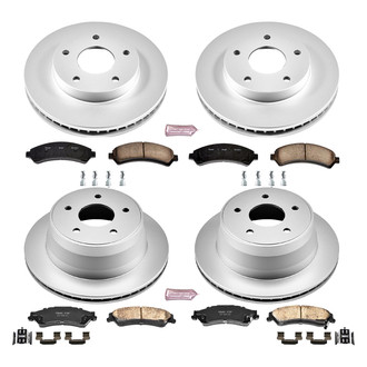 PowerStop® - Evolution Geomet® Z17 Plain Brake Kit