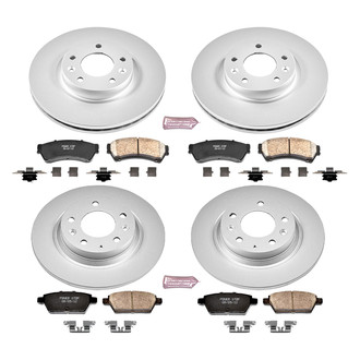PowerStop® - Z17 Evolution Geomet® Plain Brake Kit