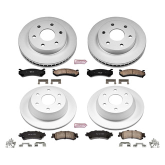 PowerStop® - Z17 Evolution Geomet® Plain Brake Kit