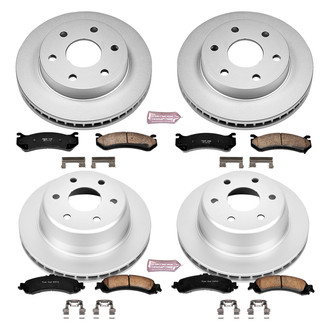 PowerStop® - Z17 Evolution Geomet® Plain Brake Kit