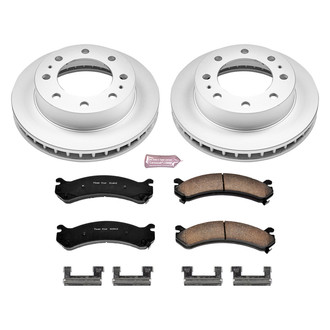 PowerStop® - Z17 Evolution Geomet® Plain Front Brake Kit