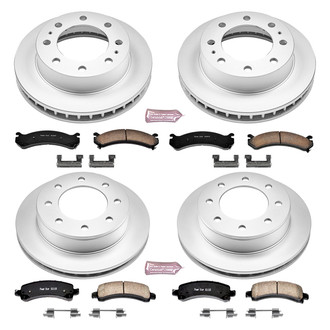 PowerStop® - Z17 Evolution Geomet® Plain Brake Kit