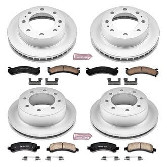 PowerStop® - Z17 Evolution Geomet® Plain Front and Rear Brake Kit