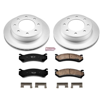PowerStop® - Z17 Evolution Geomet® Plain Rear Brake Kit