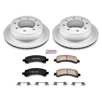 PowerStop® - Z17 Evolution Geomet® Plain Rear Brake Kit