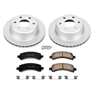 PowerStop® - Z17 Evolution Geomet® Plain Rear Brake Kit