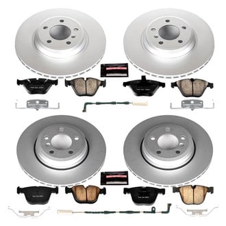 PowerStop® - Z17 Evolution Geomet® Plain Front and Rear Brake Kit