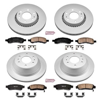 PowerStop® - Evolution Geomet® Z17 Plain Brake Kit
