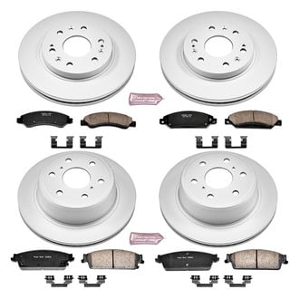 PowerStop® - Z17 Evolution Geomet® Plain Brake Kit