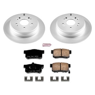 PowerStop® - Z17 Evolution Geomet® Plain Rear Brake Kit