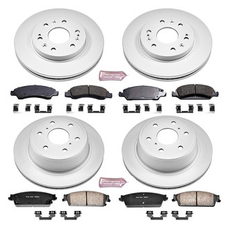 PowerStop® - Evolution Geomet® Z17 Plain Brake Kit
