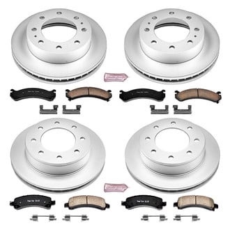 PowerStop® - Z17 Evolution Geomet® Plain Front and Rear Brake Kit